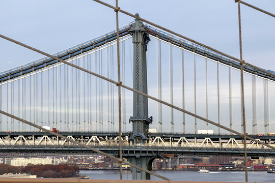 Williamsburg Bridge From Brooklyn Bridge