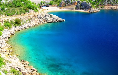 Obraz premium Beach in Karlobag, Croatia