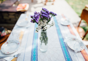 flowers on a home desktop