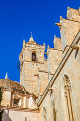 Bell tower of Old Santa Maria Cathedral at Ciutadella