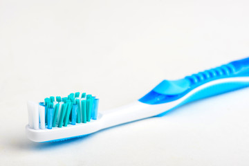 toothbrush on white background