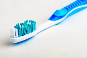toothbrush on white background