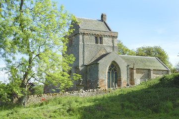 Fototapeta na wymiar Crighton historic Church