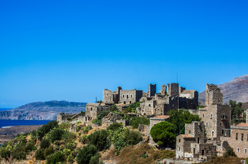 Fototapeta premium Vathia, Mani