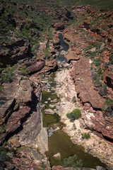 Western Australia - Outback Landscape with river depression
