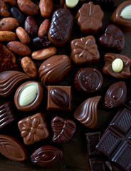 chocolate still life