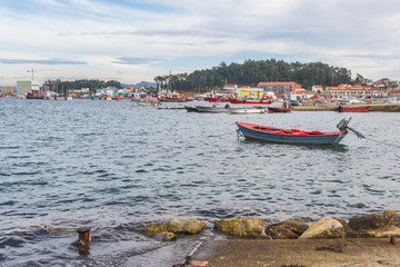 Naklejka premium Xufre fishing harbor