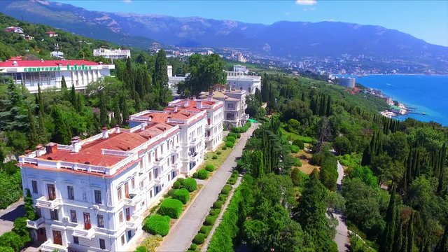 Aerial view on Livadia Palace