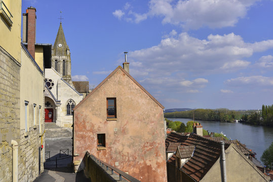 CPA 78 BOUAFLE PLACE EREMBERT (cliché pas courant EUR 10,00 - FR