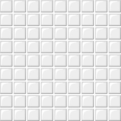 white tiles background