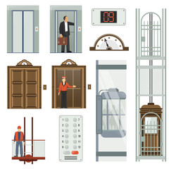 Elevator Icon Set