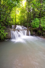 Fototapeta na wymiar Big Waterfall at Thailand