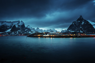 Sakrisoy village, Lofoten islands, Norway