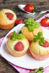 Strawberry Muffin