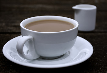 Cup of coffee.
