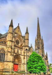 Fototapeta na wymiar St. Michael basilica in Bordeaux, France