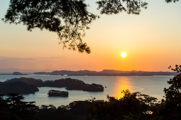 Fototapeta na wymiar Matsushima sunrise