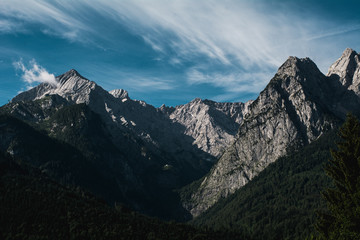 Naklejka premium bavarian alps