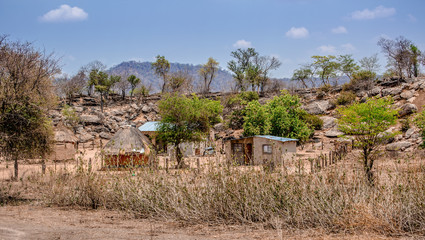 africa village