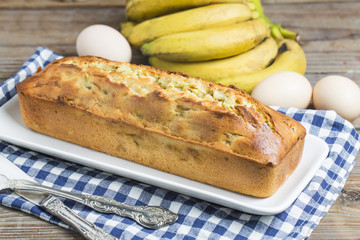 Banana pound cake