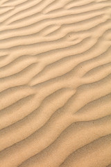 Sand formations looking like dunes