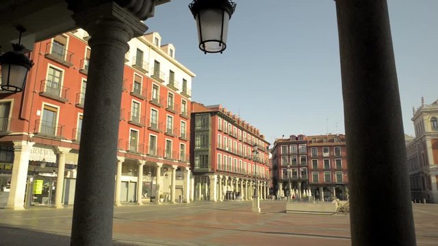 main square of Valladolid, Spain. Capital of the Autonomous Community of Castilla y Leon