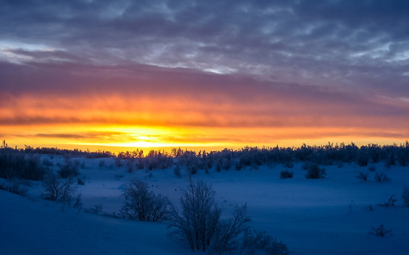 The return of the sun after a long, dark winter