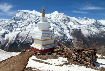 Foto op Plexiglas Annapurna Panoramic view of Annapurna range