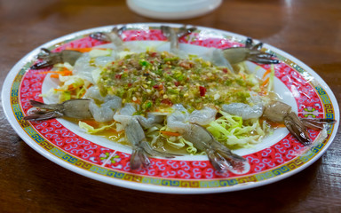 shrimp in fish sauce
