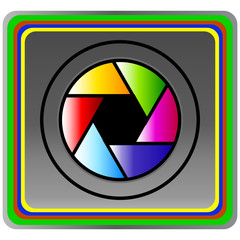 Vector camera icon.