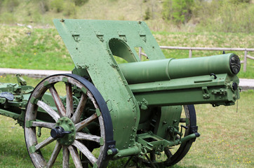 ancient cannon used in the first world war