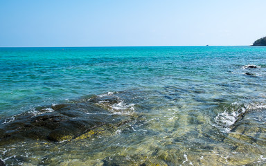 Rocks in the sea
