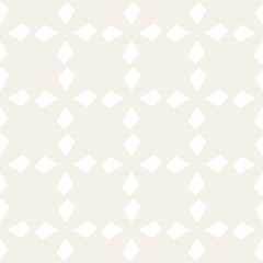 Vector seamless lattice pattern. Modern stylish texture. Repeating geometric star shape tiles