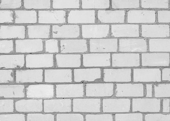 Obraz premium White brick wall.