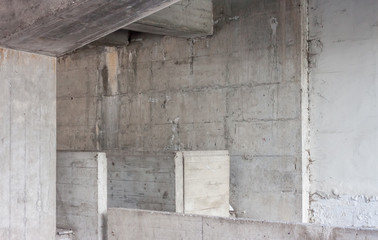 abstract concrete room interior background