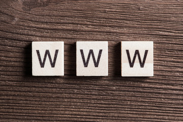 Fototapeta premium Concept of internet communication