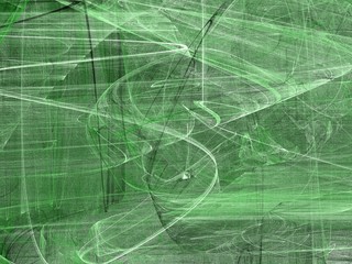 Abstract grunge dirty green background on white backdrop