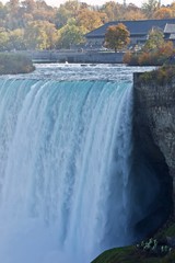 Beautiful photo of amazing Niagara waterfall and viewpoints
