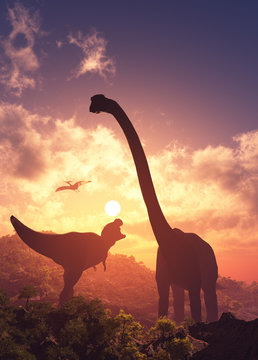 Fototapeta The dinosaur
