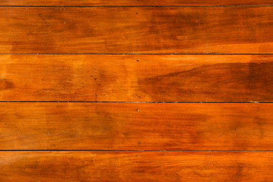 clean new red wood panel floor background.