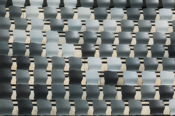 Obraz premium Seats, empty places rows