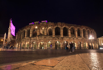 Fototapeta na wymiar Roman Arena, Verona