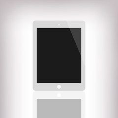 Tablet Computer Vector Illustration