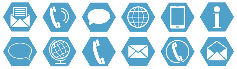 Contact Icons Set