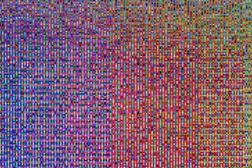 Digitale Stoerung / Abstrakter Hintergrund einer digitalen Stoerung.