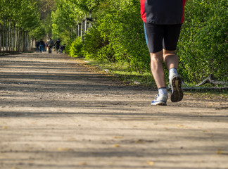 Fototapeta premium Jogging