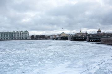 The Winter Palace in Saint Petersburg