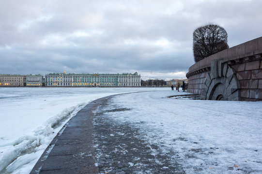 The Winter Palace in Saint Petersburg