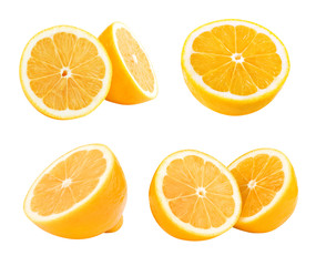 Obraz premium lemon isolated on white