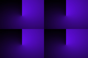 Obraz premium Abstract gradient color transition